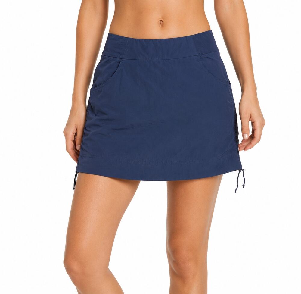 Columbia Omni-Shield Travel Skort XS Blue